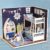 Rcniso DIY Miniature Dollhouse Kit with Realistic Furniture for Home Decoration Great Gift for Kids and Adults as Pictures Shown Wood 9.68×7.28×2.36inch
