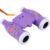 Rcniso Educational Lightweight Binoculars for Kids Learning Toy for Birdwatching, Sports, Outdoor Adventure Blue 6x Magnification (Light Purple)