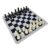 Rcniso International Chess Game, Premium Portable Game Board for Family Fun and Travel, 9.3″ Chess Game