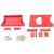 Rc Upgrade Spare Parts for Mn D90 D91 99S Y99A Model Metal Steering Gear Warehouse Tail Plate with Shock Absorber RC Car Parts