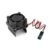 RC Vehicles Parts for TRX4 for TRX4-M 1/18 RC Crawler Car Upgrade Parts Accessories 180 Motor Cooling Fan Heat Sink(Black)