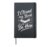 Reading Books I Closed My Book To Be Here Reader Hardcover Journal, Black