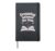 Reading Dreaming Between The Lines Hardcover Journal, Black