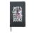 Reading Just A Girl Who Loves Books Hardcover Journal, Black