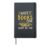 Reading Quote I Wonder If Books Think About Me Book Lover Hardcover Journal, Black