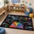 Reading Theme Kids Rug 4×6 ft New Material–Reading Takes You Everywhere