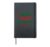 Read, Teach, Be Merry – Festive Teacher Edition Hardcover Journal, Black