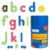 READY 2 LEARN Magnetic Alphabet – Lowercase – 52 Letters – Kids Foam Letter Magnets for the Classroom, Refrigerator or White Board – Large Magnets for Better Attraction