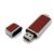 Real Capacity USB2.0 Creative Leather 64GB USB Flash Drive 4GB 8GB 16G 32GB Pen Drive (Size : 4GB, Color : Brown) (Brown 16GB)