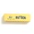 Realistic Soft Butter Stick Fidget Toy,Slow Rebound Cute Butter Squeeze Stress Balls, Slow Rising Portable Squishy for Adults Anxiety & Stress Relief, Sensory Gifts for Office, Home (Yellow)