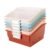 Really Good Stuff Picture Book Classroom Library Bins with Dividers, 6-Pack