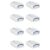 Really Useful Box 1.75 Liters Storage Container w/Snap Lid and Clip Lock Handle for Lidded Home and Item Storage Bins, 8 Pack, Clear