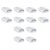 Really Useful Box 1.75 Liters Storage Container w/Snap Lid and Clip Lock Handle for Lidded Home and Item Storage Bins, 12 Pack, Clear
