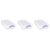 Really Useful Box 33 Liter Storage Container with Snap Lid and Clip Lock Handle for Lidded Home Item Storage Bins, Stores 44 DVDs or 186 CDs, 3 Pack