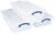 Really Useful Box 41 Litre Plastic Storage Box Clear (Pack of 3)
