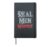 Real Men Respect Empowerment Statement Hardcover Journal, Black