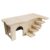 Rearing Tank Hamster Hut with Windows Small Animals Removable House Habitat Decor for Home Pets for Home Use(L)