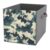 Reccmeny Camouflage Dark Teal Ivory Charcoal Cube Storage Bins