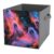 Reccmeny Flowing Ghost Glowing Pink Purple Cube Storage Bins