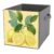 Reccmeny Lemons And Slices Cube Storage Bins