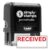 Received Stamp, Self-Inking Office Document Stamp (Large, Blank LINE)