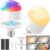 Rechargeable 10000mAh Light Bulbs with Remote: E26 Led Battery Operated Light Bulb with 10 Colors & Timer for Sconces & Lamps – Dimmable Cordless Magnetic Bulbs with Remote for Non-Hardwired Fixture