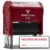 Records Requested + Records Released Combo Self-Inking Rubber Stamp | Medical Rubber Stamps (Red Ink) – Q-200
