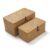 Rectangular Handwoven Seagrass Storage Basket with Lid for Shelves and Home Organizer Bins Set of 2(Natural M+S)