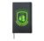 Recycle Police Earth Day Environmental Recyclist Hardcover Journal, Black