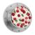 Red Cherry Pattern Mechanical Kitchen Timer 60 Minute Wind Up Timers