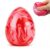 Red Squishy Easter Egg Sugar Stress Ball, Soft Cute Squeeze Fidget Toy for Kids and Adults, Stress Relief Sensory Sugar Ball Squishy Toys, Easter Basket Stuffers, Party Favors, Birthday Gifts