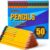 REDVANTA Pre-Sharpened #2 Pencils Bulk, Back to School Supplies, 50 Count
