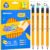 REDVANTA Pre-Sharpened Jumbo Pencils #2, Back to School Supplies, 12 Count