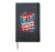 Red White Blue 9th GRADE VIBES Teacher Happy Future Heroes Hardcover Journal, Black