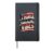 Red White THIRD GRADE VIBES First Day Teacher I Teach Flag Hardcover Journal, Black