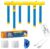 Reflex Drop Sticks Challenge Game, Reaction Time Training, Hand Eye Coordination Training, Upgrade Remote Control 3 Adjustable Speed Modes Hand, Fun Catching Stick Game (Yellow)