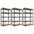 REIBII Set of 3 Storage Shelves 5 Tier Garage Shelving Heavy Duty Load 2000LBS, 60″ H x 27.6″ W x 11.8″ D Adjustable Metal Shelving Unit, Utility Rack Shelf for Basement Pantry Shed Warehouse