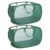 ReikiCraft Foldable Mesh Laundry Basket Hamper with Handles