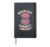 Relaxation Breathing Vagus Nerve Anatomy Stress Relief Hardcover Journal, Black