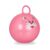 Relaxdays 3 x Jumping Balls with Handle, Suitable for Indoor and Outdoor Use with Animal Design, 45 cm Diameter, Pink