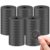Relaxweex 50 Pcs 1.25 Inch Round Ferrite Ring Magnets Ceramic Circular Disc Donut Magnets with 3/8″ Center Hole x 3/16″ Thickness for Refrigerator, Arts Science Project, Crafts and DIY
