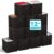 Reli. 11 Inch Cube Storage Bins (12 Pack) | Cube Organizer Bins | 11×11 Fabric Storage Boxes | Collapsible, Foldable Fabric Cubby Box (Square) | Bedroom, Office, Home Organization