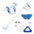 Reliable 2-in-1 Steamboy Mop and Handheld Steamer, 22 attachments, 20’ Cord