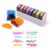 RELIANCER 8PCS Teacher Stamp Set,Colorful Self-Inking Motivational Classroom Stamper for Grading,Encouraging Rating Stamp Student,Parent Signature Stamps for Homework,School Homeschool Reward Supplies
