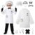ReliBeauty 11 Pcs Kids Scientist Costume,Mad Scientist Costume for Boys & Girls,120 White