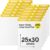 ReliThick 12 Pack Sticky Easel Pad, 25 x 30 In, White, 20 Sheets/Pad, Flip Chart Paper for Teachers, Large Sticky Chart Paper for Wall, Self Stick Easel Pad for Office School Classroom