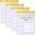 ReliThick 4 Pads Sticky Easel Pad 25 x 30 Inches 30 Sheets/pad, Premium Sticky White Grid Easel, Anchor Chart Paper for Teachers, Large Self Stick Flip Chart Paper