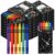 ReliThick Composition Book Themed Crayon Box with 24 Vibrant Colored Crayons Composition Notebook Crayons Back to School Supplies First Day of School Classroom Supplies Party Favors Bag Fillers