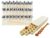 Relyef Futura Uppercase Alphabet Clay Stamps Set with Organiser Box – 26 Letter Stamps for Pottery, Ceramics & Polymer Clay, [0.4 inch], Wooden Handle