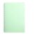Removable spiral-bound notebook set of 3 (included) (B5 Underline,Green)